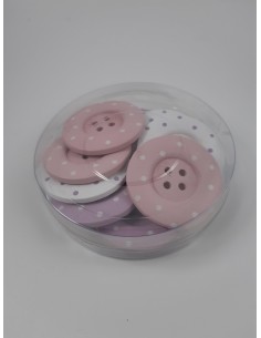 Boutons de roses en chocolat 26cm - le lot de 5