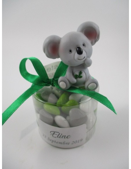 Figurine en ceramique ideale pour offrir a vos invités le jour du bapteme  de votre enfant