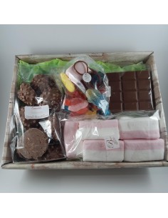 NOEL PANIER GARNI - 700g de chocolat