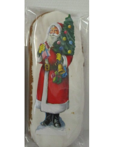 PAIN D'EPICES PERE NOEL GLACE 15CM