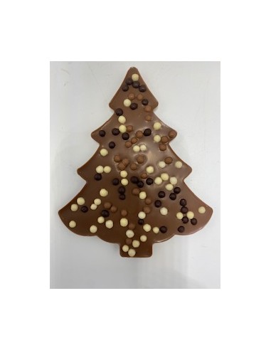 TABLETTE SAPIN DE NOEL CHOCOLAT LAIT CRISPIES 90G